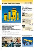 ENERPAC-RC-Series, Single Acting Hydraulic Cylinders