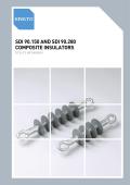 ENSTO-SDI 90.150 and SDI 90.280 Composite Insulators