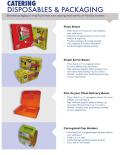 Eredi Caimi-catering packaging