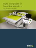 Digital cutting tables for heavy-duty applications The Kongsberg XP Series 