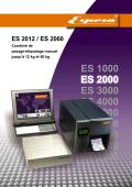 ES 2012 / ES 2060 Combiné de pesage-étiquetage manuel jusqu