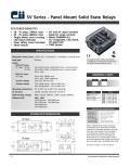 Panel Mount Solid State Relays