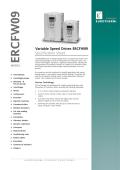 EUROTHERM PROCESS-Variable Speed Drives ERCFW09