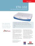 EXFO-ETX-102 Fast Ethernet Network Termination Unit