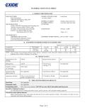 Exide Technolgies-Lead Oxide