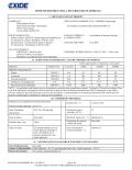 Exide Technolgies-Flooded Lead Antimony Cells