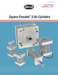 Square Pancake® II Air Cylinders