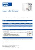 FG WILSON-Secure Mini Container