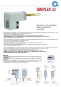 SLIDING SHAFT INDICATOR  SIMPLEX 30