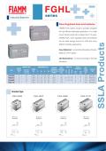 Valve Regulated lead-acid batteries FIAMM-FGHL  