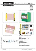 Safety light curtains with Blanking features category 4 Operating Instructions
