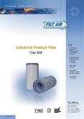 Cylindrical Finedust Filter  FILT AIR-Type GRO
