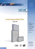 Panel Finedust/HEPA Filter Type GP