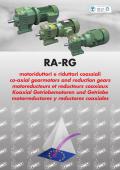 motoreducteurs et reducteurs coaxiaux   RA-RG
