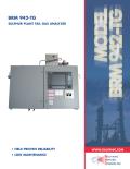 Galvanic-942 TG - Sulfur Plant Tail Gas Analyzer
