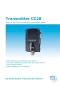 Transmitter CC28 State-of-the-art monitoring of combustible gases
