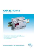GMA41/43/44 Controller for 500 Gases