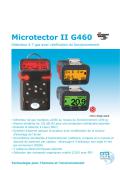 Microtector II G460 Détecteur à 7 gaz avec véri fi cation du fonctionnement