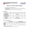 FRL UNITS FOR GLOBE AIR MOTORS 