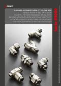 AIGNEP-Inch tube push-in fittings with metal collet