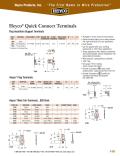 Heyco-Heyco® Quick Connect Terminals Flag Insulation Support Terminals