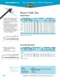Heyco® Cable Ties Screw Mountable Nytyes®