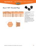 Heyco® NPT Threaded Plugs