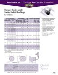 Heyco® Right Angle Strain Relief Bushings For Flat Cables