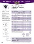 Heyco® Straight-Thru Strain Relief Bushings For Round Cables