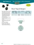 Heyco® Snap-In Bumpers