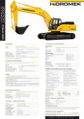 HIDROMEK co.-370LC Spec Sheet