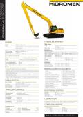HIDROMEK co.-300LC LR Spec Sheet