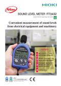 HIOKI E.E. CORPORATION-HIOKI FT3432 Sound Level Meter