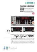 HIOKI E.E. CORPORATION-HIOKI 3237 Series Digital HiTESTERs