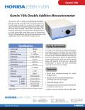 HORIBA Jobin Yvon-Spectrometers , Monochromators Gemini