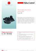 HUBA CONTROL-Transmetteur de pression  relative OEM type 400