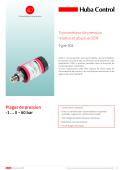 HUBA CONTROL-Transmetteur de pression  relative et absolue OEM type 501