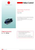 HUBA CONTROL-Transmetteur de pression  relative OEM type 505