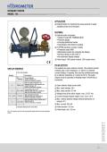 HYDROMETER-bulk water meter model 725