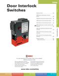 IDEC-Complete Door Interlock Switches Catalog