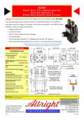 SU60 HEAVY DUTY D.C. CONTACTORS FOR ELECTRIC VEHICLES 