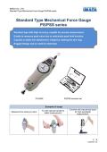  mechanical force gauge PS/PSS series