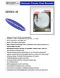 -ELECTRONIC  CIRCULAR CHART RECORDER SERIES: 90