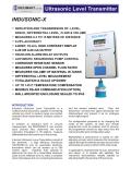 ULTRASONIC LEVEL TRANSMITTER INDUSONIC-X