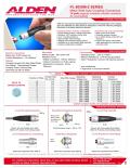 PL-500SM-Z SERIES Metal Shell Auto-Coupling Connectors 14 pole capacity miniature circular connector for overmolding