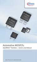  Sensors-Automotive MOSFETs OptiMOSTM Families – Green and Robust
