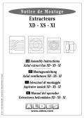 Extracteurs XD - XS - XI