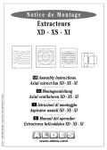 Extracteurs XD - XS - XI