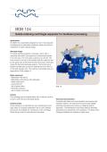 Solids-retaining centrifugal separator for biodiesel processing