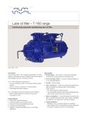 Lube oil filter T-160 range